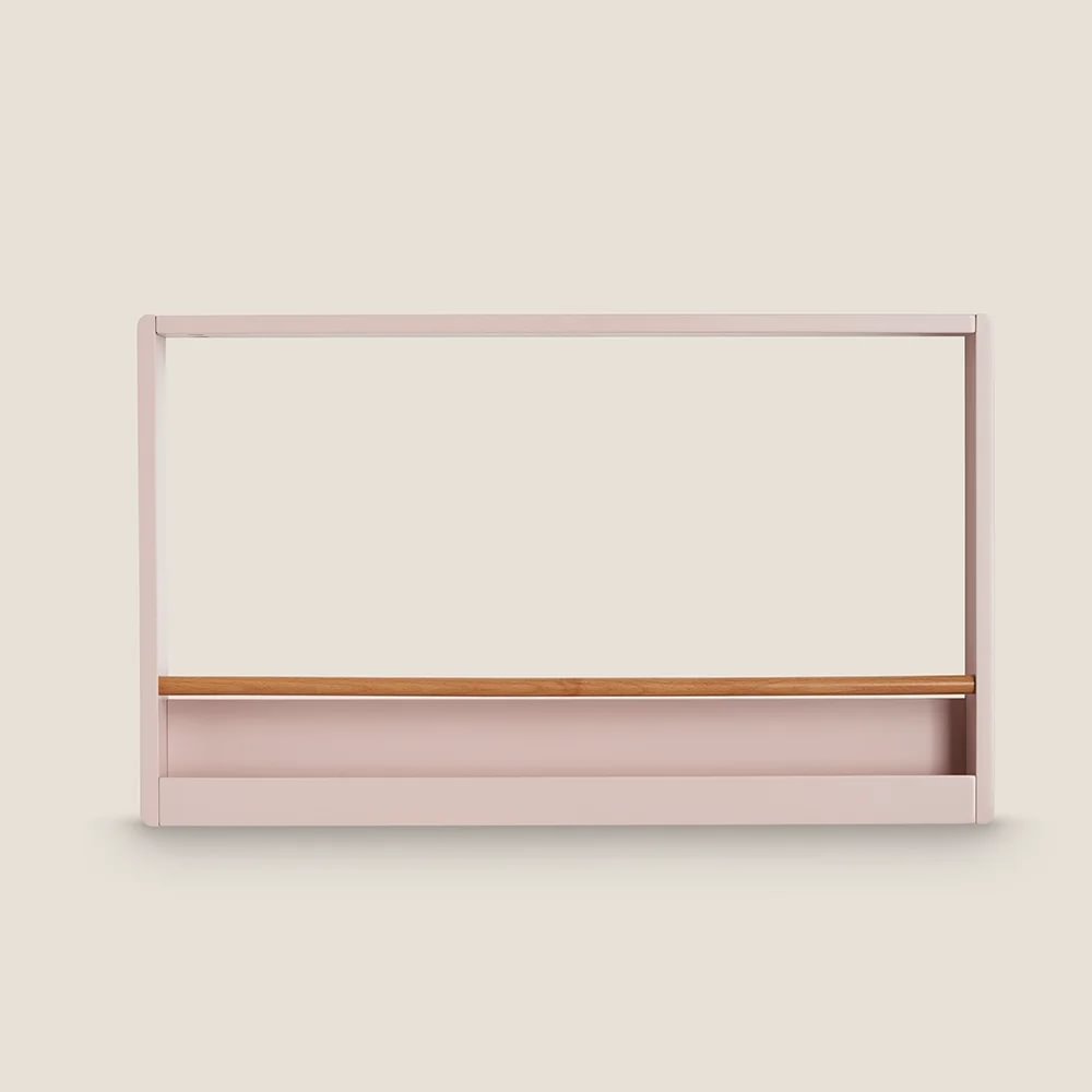 Nightingale Book Display Shelf, Chalk Pink