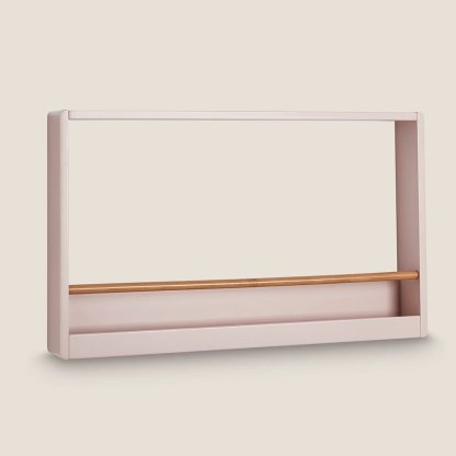 Nightingale Book Display Shelf, Chalk Pink