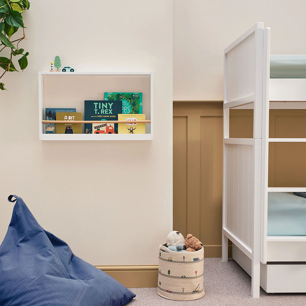 Nightingale Book Display Shelf, White